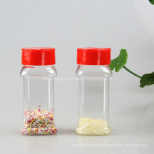 Pet Plastic Pepper Shaker with Flip-Cap (PPC-PSB-09)